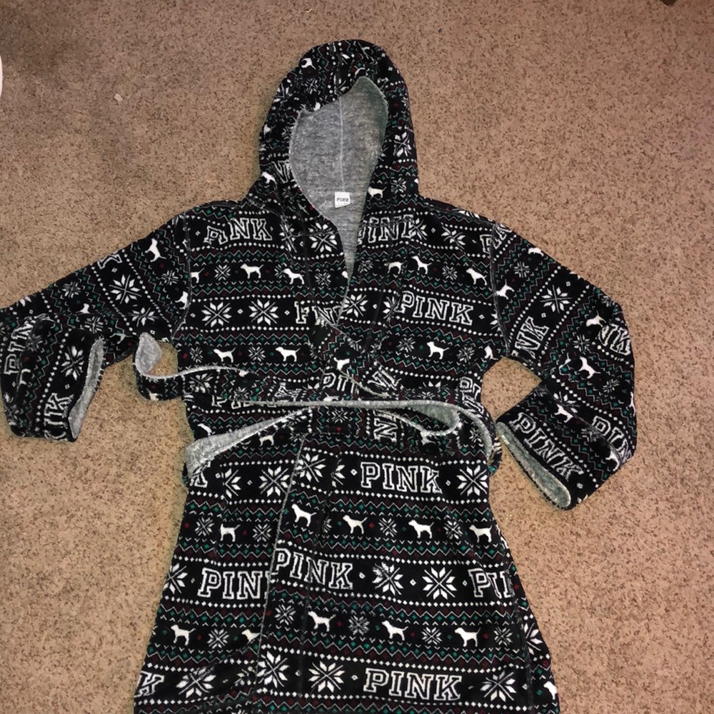 Victoria secret pink robe